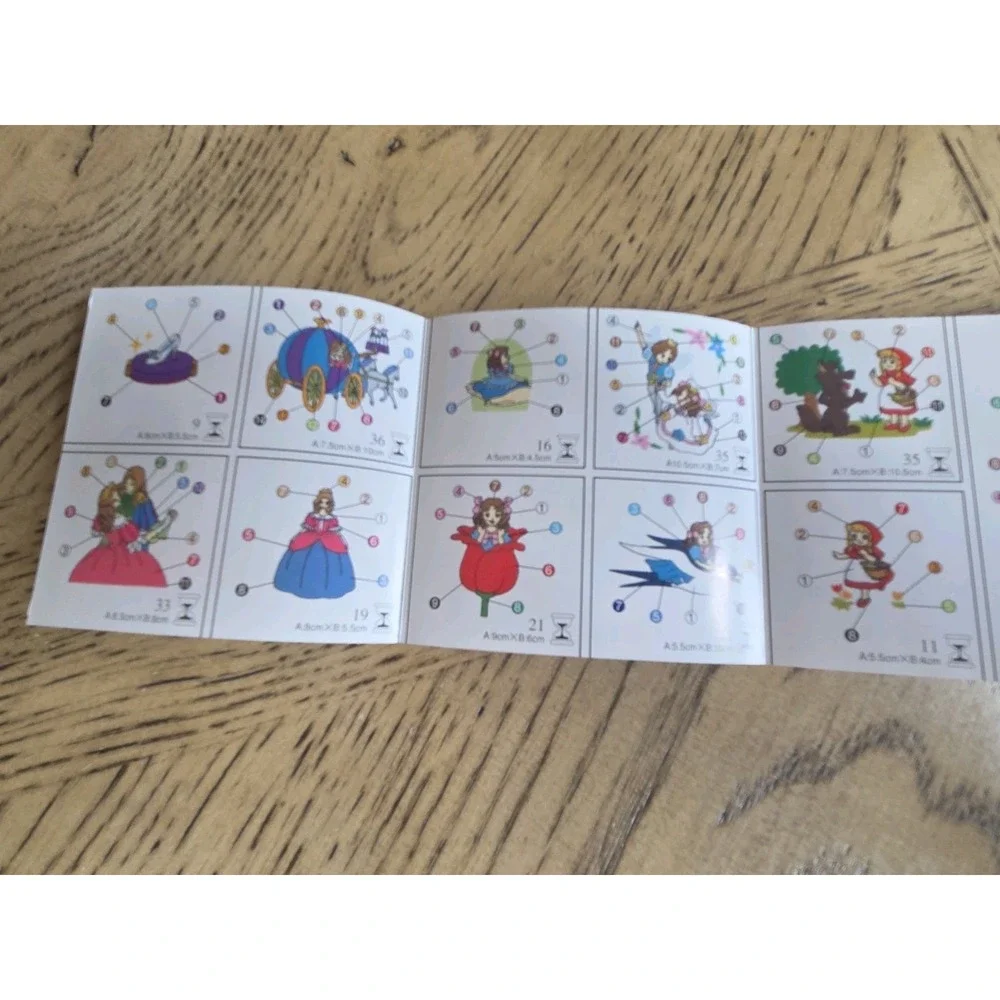 Singer embroidery card